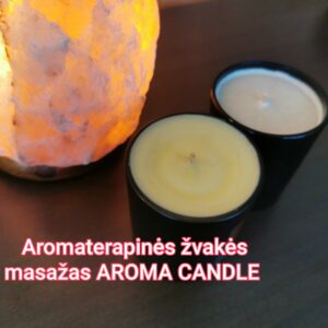 Masažas su aromaterapine žvake AROMA CANDLE 60min