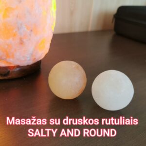 Masažas su druskos kamuoliais SALTY AND ROUND 60min