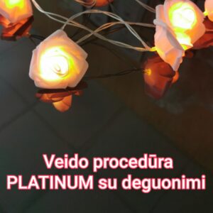 Prabangi veido procedūra PLATINUM su deguonimi 90min