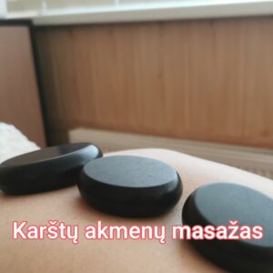 Karštų akmenų masažas 60min